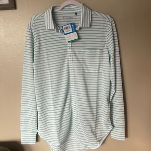 Columbia Long Sleeve Golf Shirt NWT